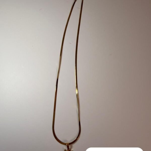 Emerald green rectangle pendant
