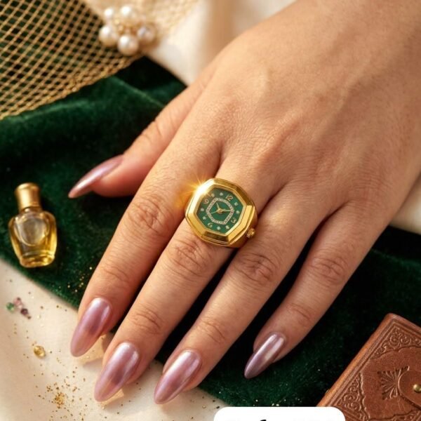 Green dial watchring